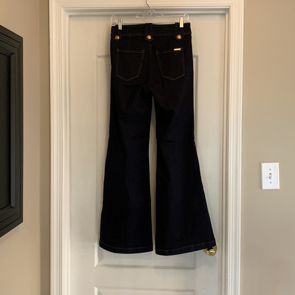 WHBM wide leg Mariner jeans, size 4 - Picture 3 of 7